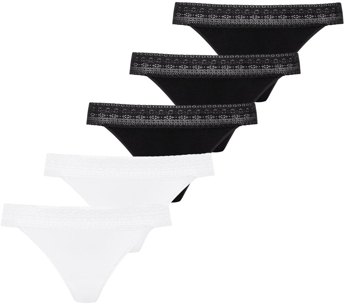 Mey Dames string 5 pack Modal Lace