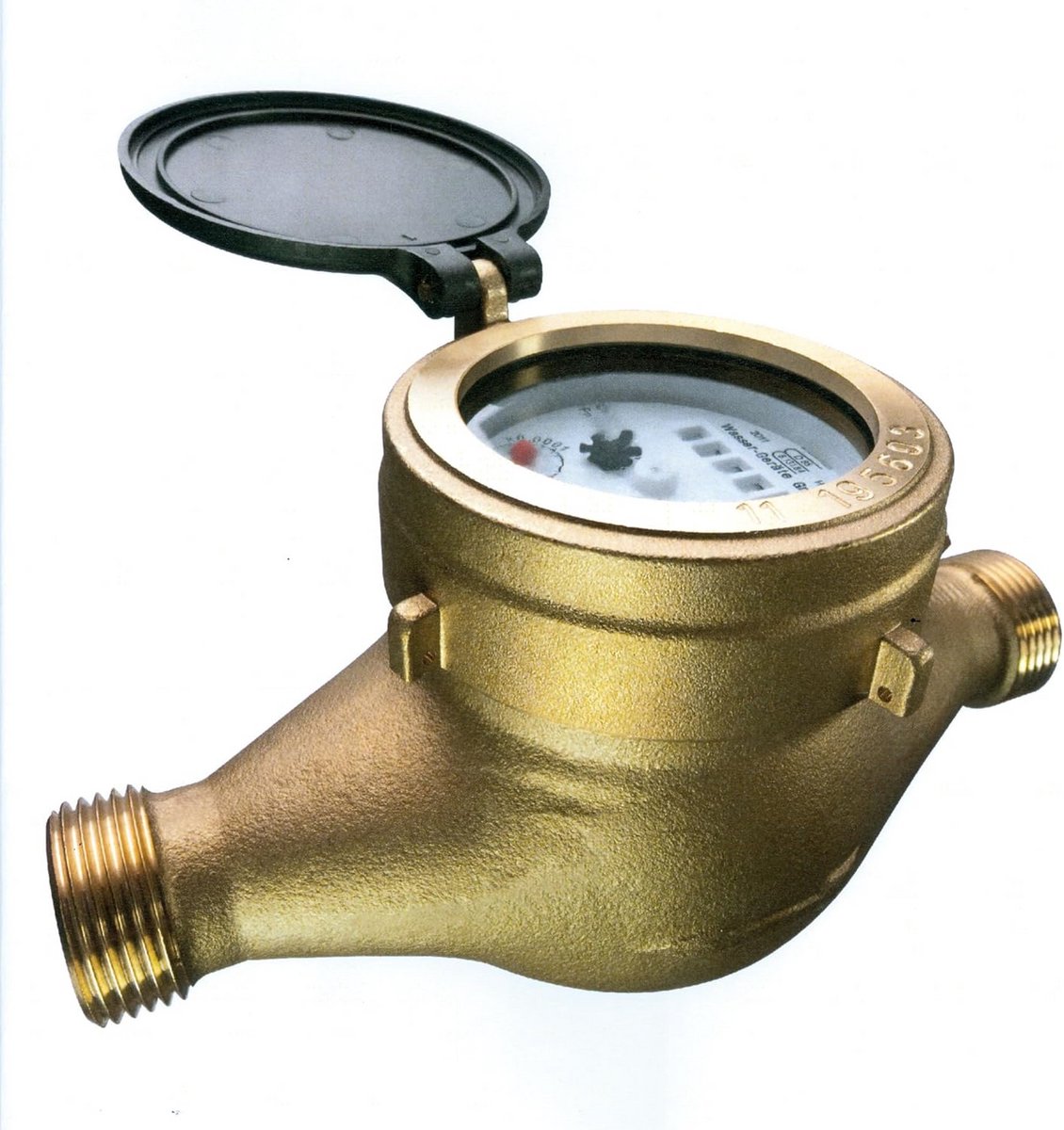 Watermeter Koud Water Klasse B voor Thuisgebruik - Nauwkeurige Waterverbruiksmeter