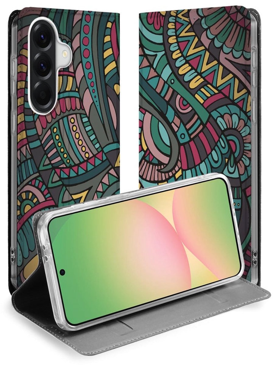 Samsung Galaxy A57 Standcase Hoesje Aztec