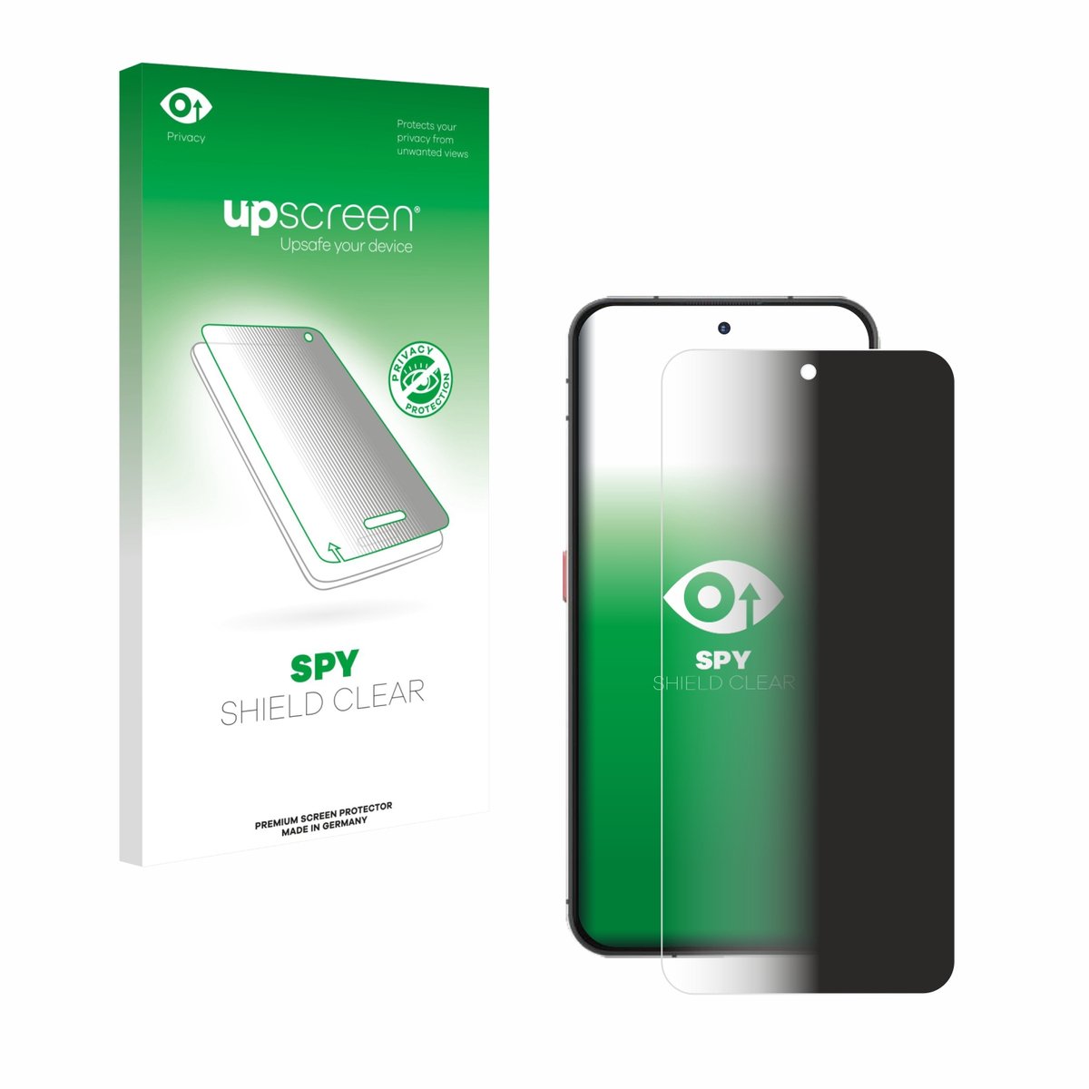 upscreen - privacy screenprotector voor Oukitel WP210 - Folie Beschermfolie Blauwlichtfilter