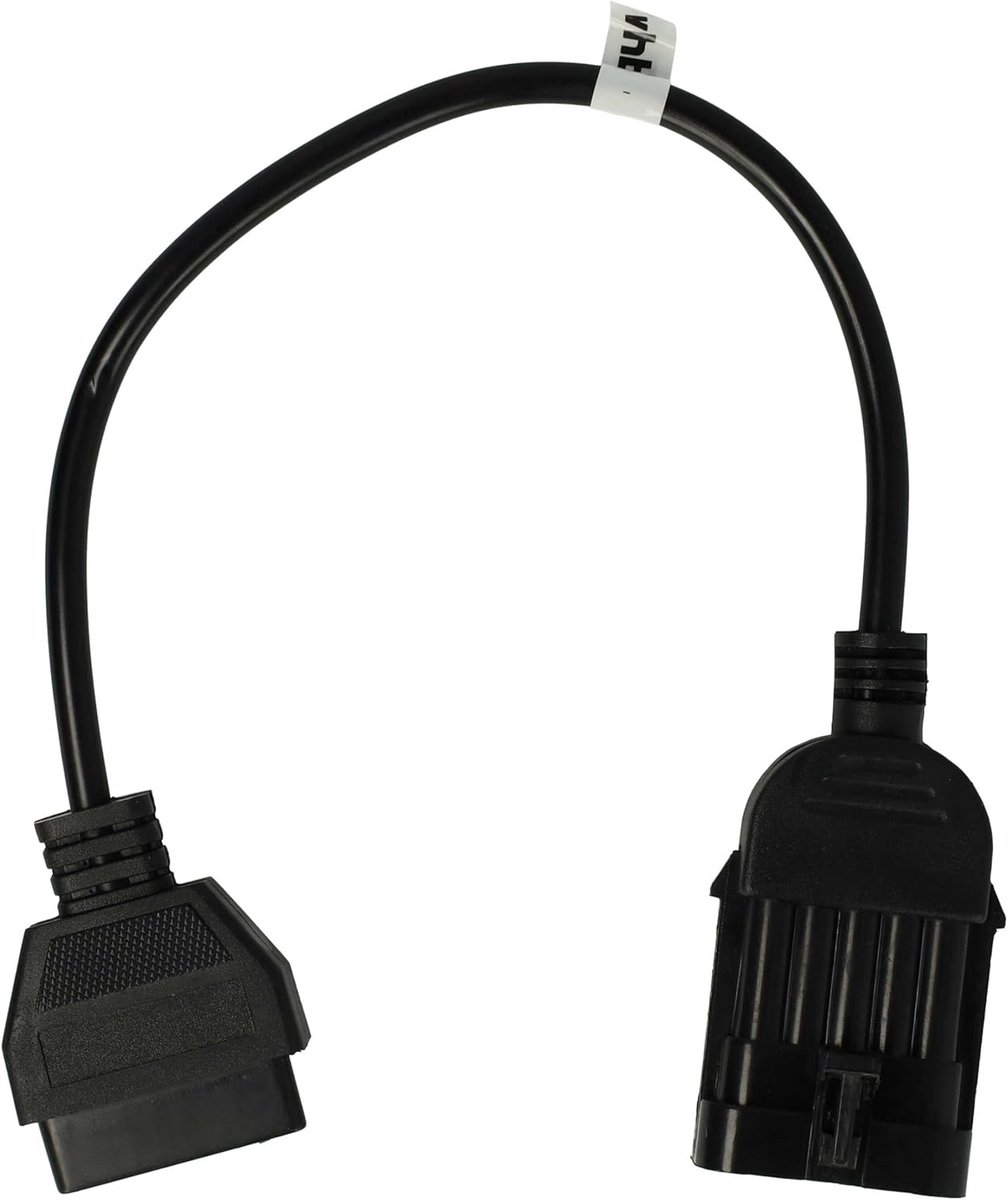OBD2 Adapterkabel voor Diagnoseapparaat Geschikt voor Opel Modellen tot 1997 met 10 Pin Stekkers