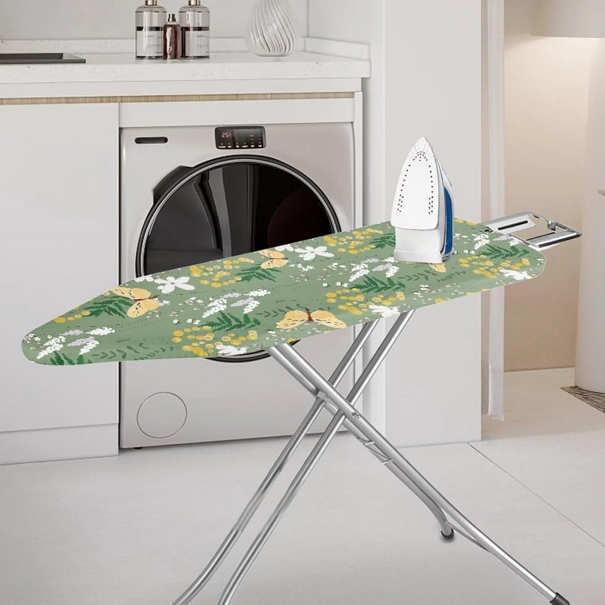 Strijkplankhoes Universeel - Easy-Fit Strijkplankovertrek tot 150 x 55 cm