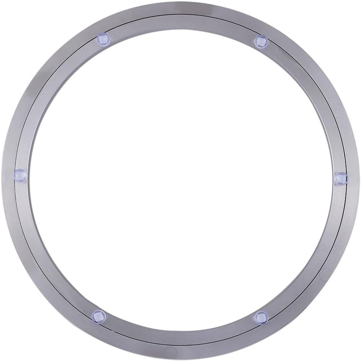 Ronde aluminium draaischijf met kogellagers 35 cm
