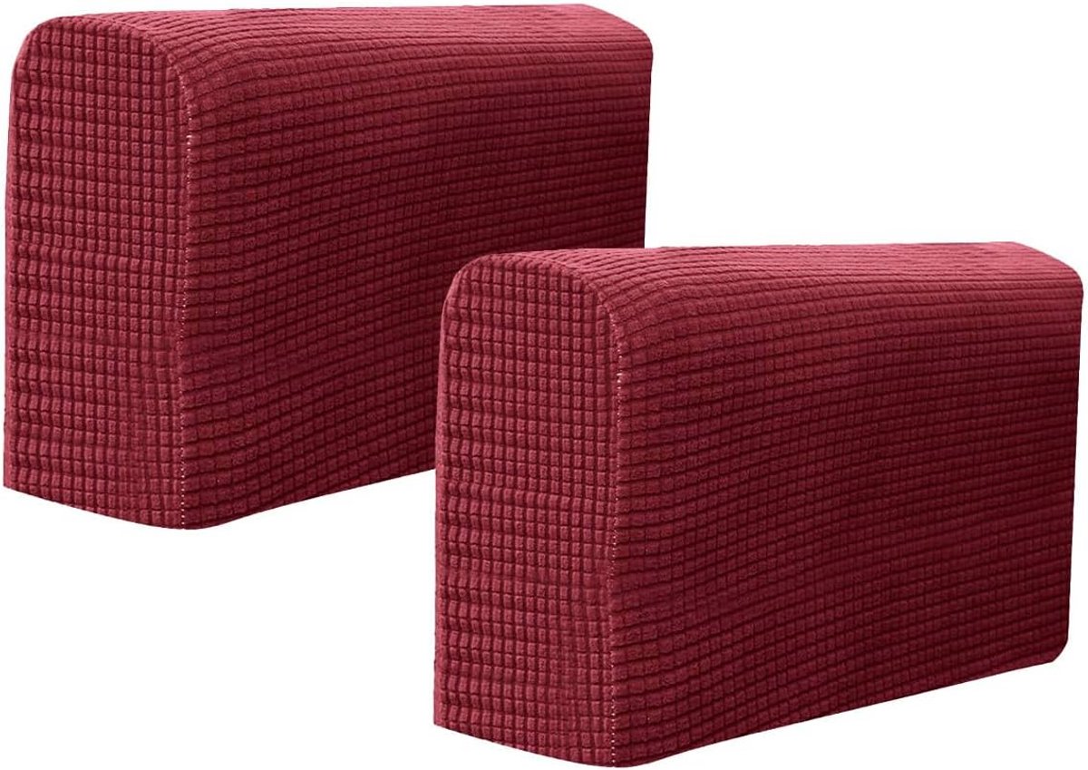 Elastische armleuninghoes polyester - set van 2