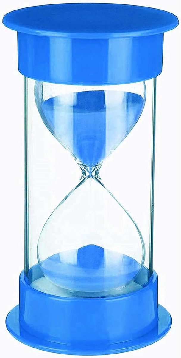 Zandloper 5 Minuten Voor Tijdmanagement en Decoratie