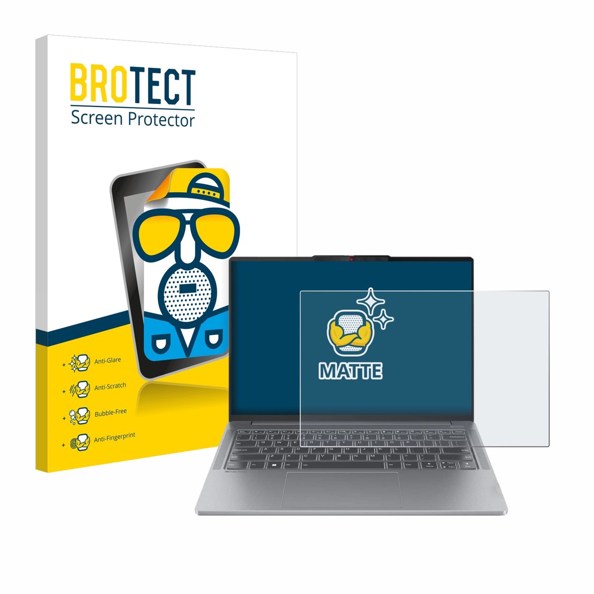BROTECT - Screenprotector voor Lenovo IdeaPad Pro 5 Gen 9 14" - Folie Beschermfolie matte