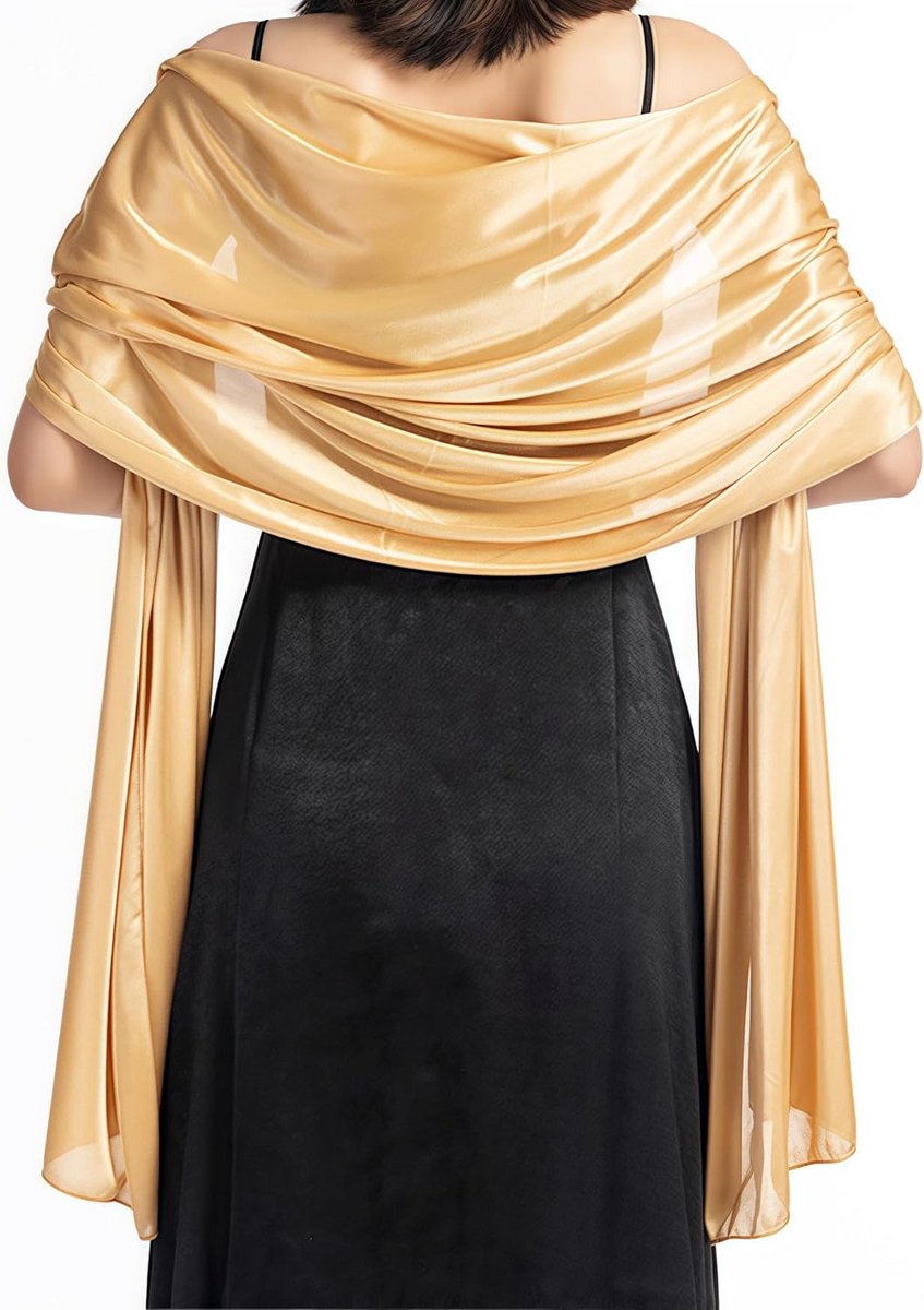 Chique lange sjaal voor dames - Elegant wikkeldoek voor bruiloft en feest
