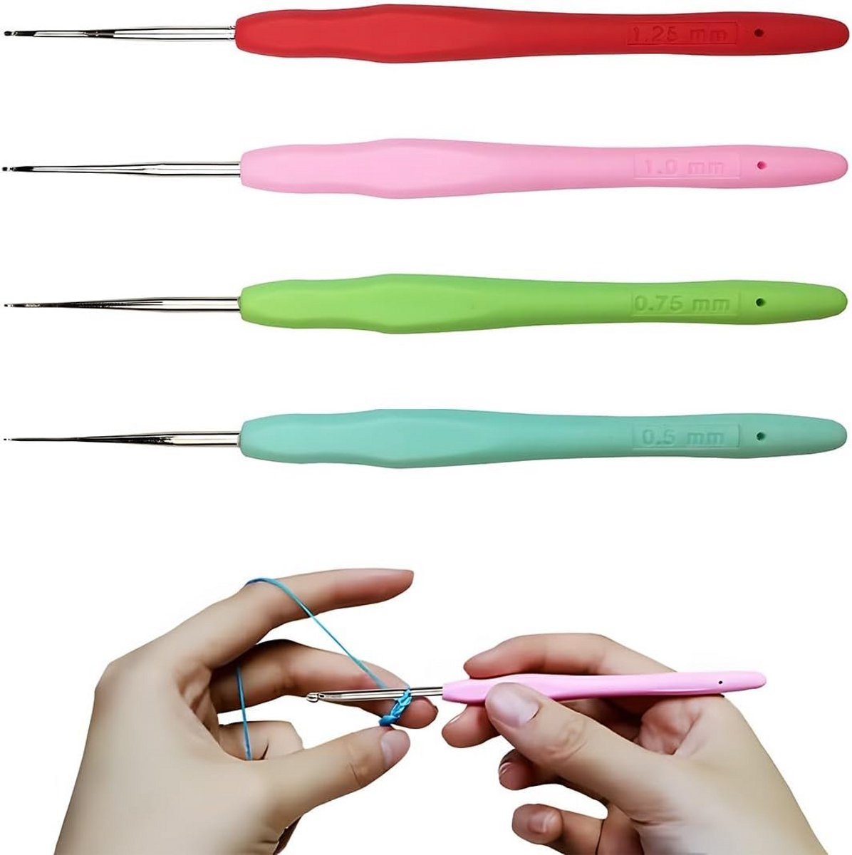 Gehaakte Haaknaalden Set - Ergonomisch & Compleet voor Beginners