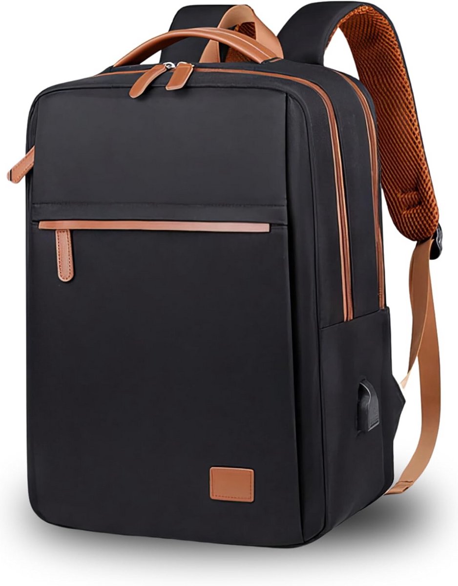 Rugzak 15.6 Inch voor Laptop met USB-Aansluiting voor Werk, School en Reizen