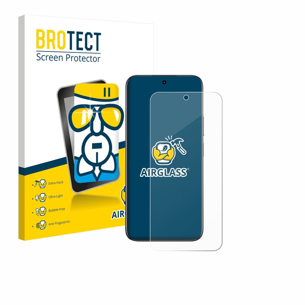 Screenprotector voor realme C85 4G Beschermglas transparant