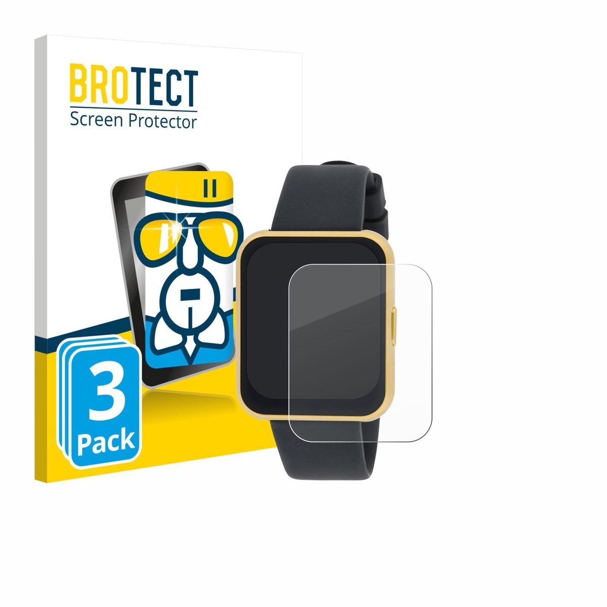 Screenprotector 3 Stuks voor Liu Jo Mini Slim 2.0 Beschermglas transparant