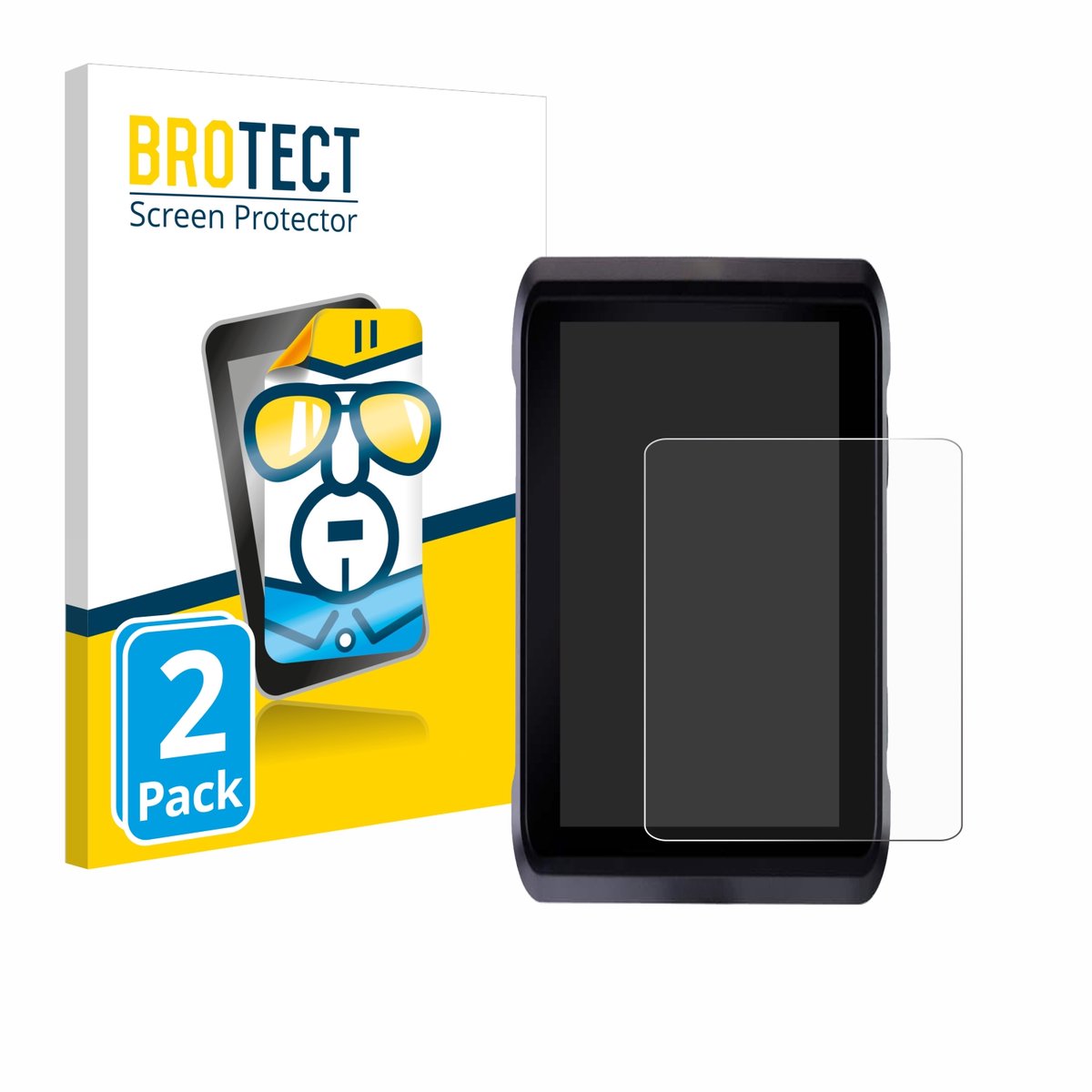 BROTECT - Screenprotector voor Atomos Shogun 7 - Folie Beschermfolie transparant 2 Stuks