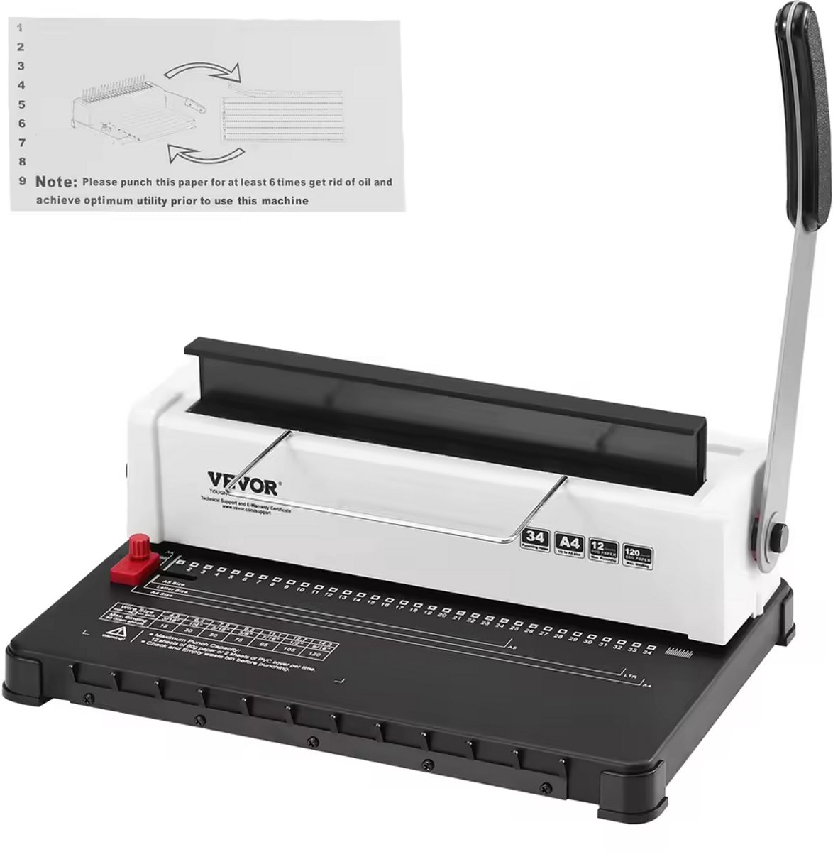 Aafinity handmatige spiraalbindmachine