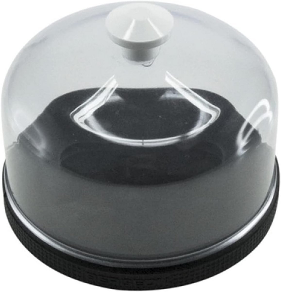 Transparante Stofkap voor Horlogereparatie met Montagekussen en Opbergvak