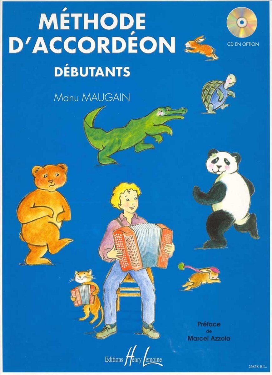 Leermethode voor de Accordeon - Deel 1: Klassieke Muziek en Notenboek