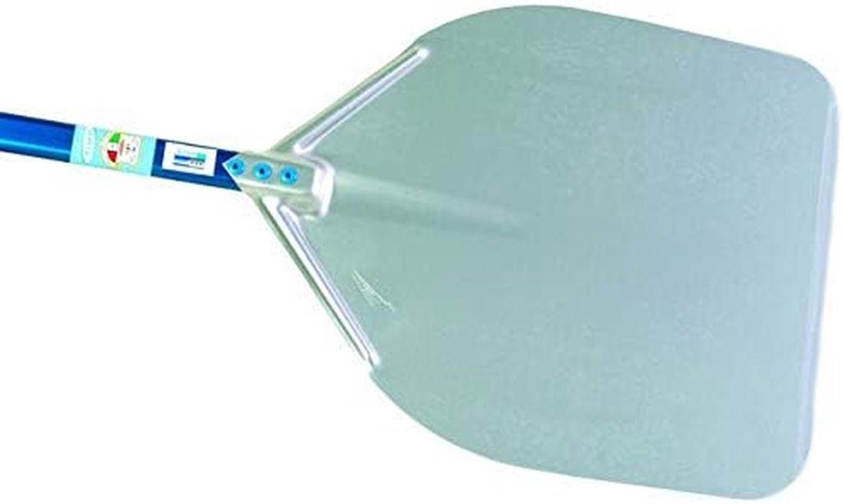 Rechthoekige Pizzaschep van Aluminium - 37 cm - Professioneel Bak- en Ovenschep
