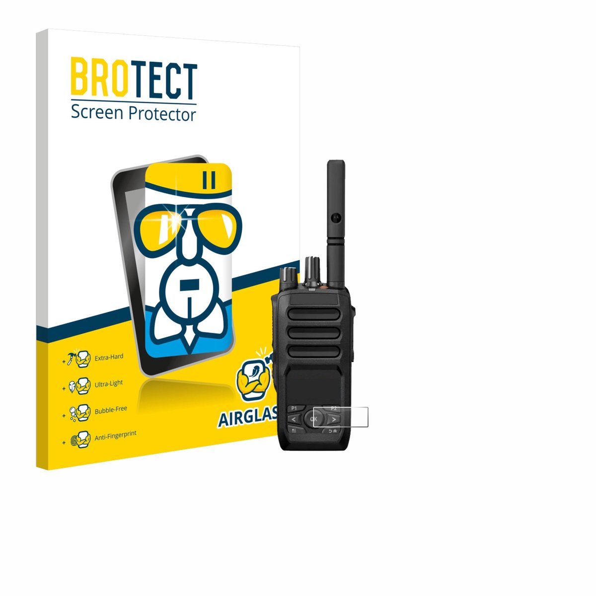 Screenprotector voor Motorola MOTOTRBO R5 Beschermglas transparant