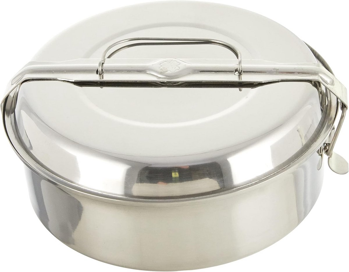 RVS Picknickbox 18 cm - Duurzame Roestvrijstalen Koelbox voor Onderweg