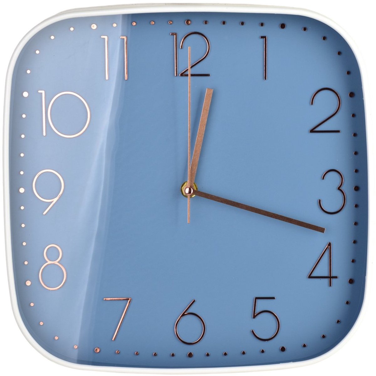 MONDEX - RAMSEY Klok - 30 x 30 x 4cm - Blauw