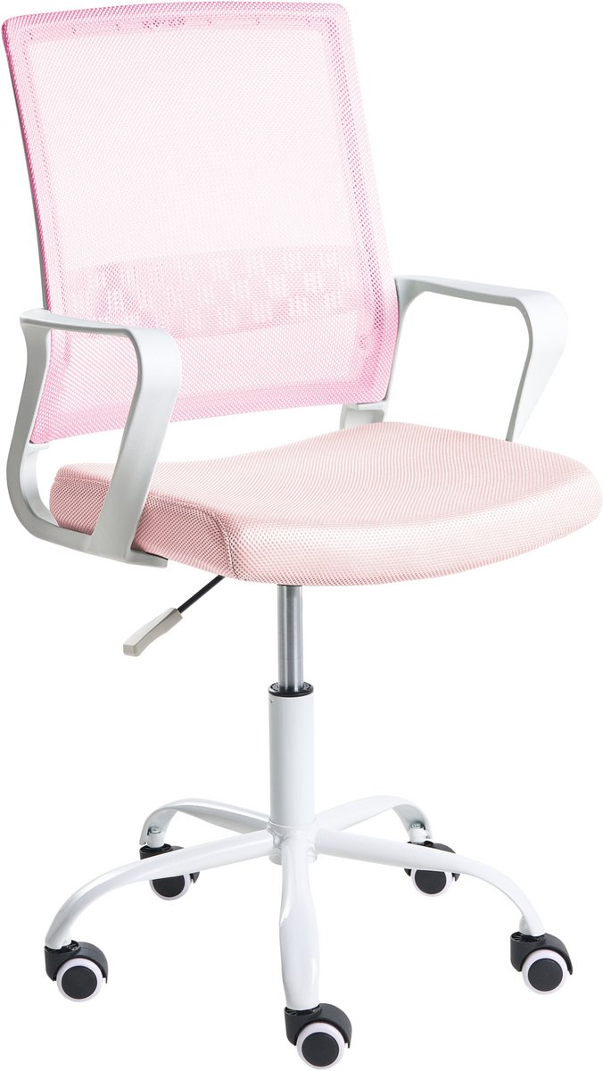 EASE - Bureaustoel - Pastelroze - Mesh