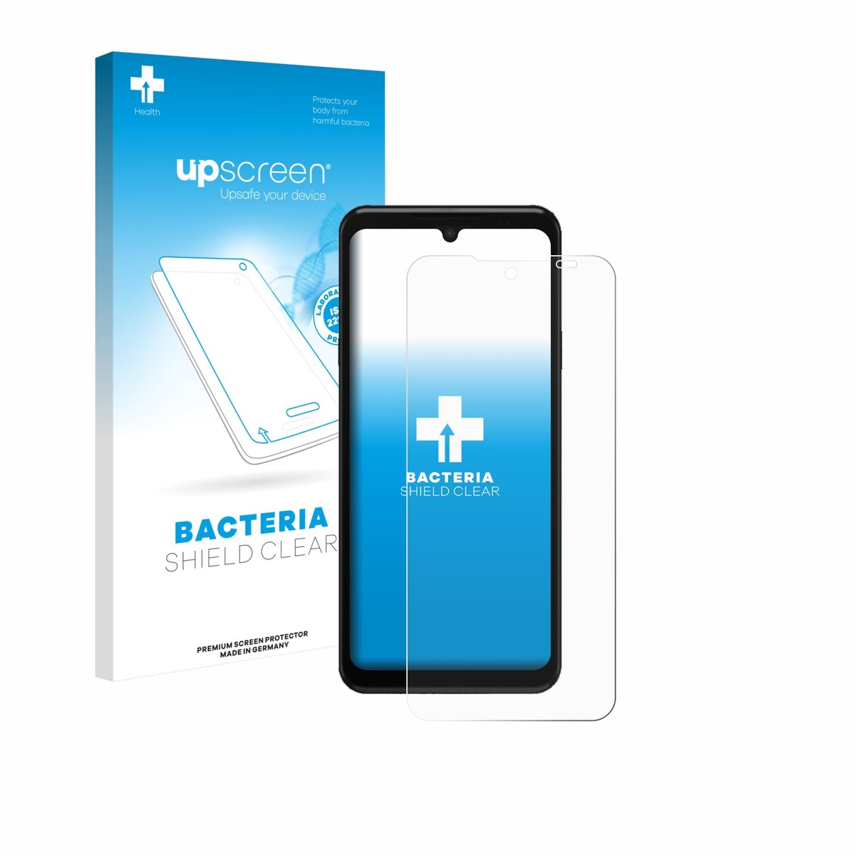upscreen - Screenprotector voor Sunmi M3 - Folie Beschermfolie transparant antibacterieel