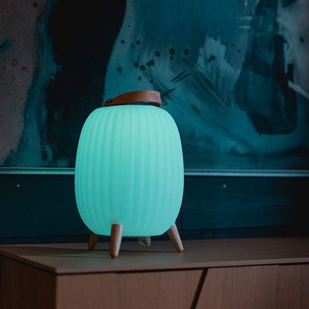 Draadloze Muziek Lantaarn met Sfeervolle Verlichting en Speaker IP65