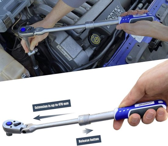Telescopische Ratel - Verstelbare Sleutel - Auto Reparatie ...