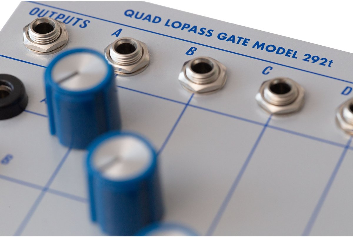 Tiptop Audio Model 292t Quad Lopass Gate - Filter modular synthesizer