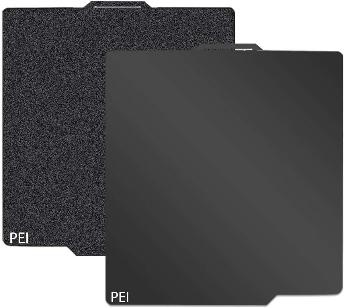 Dubbelzijdig Zwart PEI Printoppervlak voor 3D Printers 257x257mm Flexibele Plaat Glad