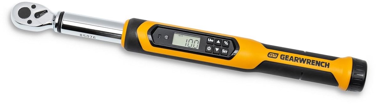 Momentsleutel - Koppelmeter - Nauwkeurig Aandraaien - Digitale Aflezing - 10-135 Nm - Zwart