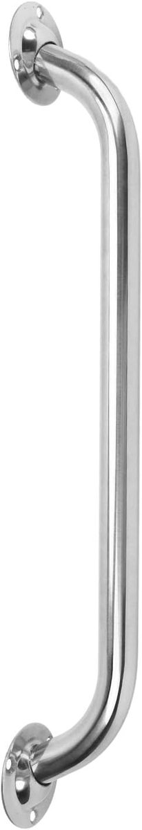 Boot Handgreep - Marine Leuning - Veiligheid Ondersteuning - Corrosiebestendig RVS - 40 cm Lengte - Gepolijst Zilver
