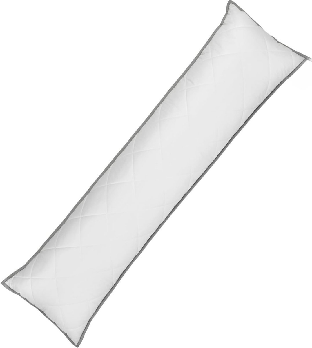 KAD® Kniekussen - Luxe Kniekussen - Beenkussen voor Slapen - Wit - ‎145cm x 40cm x 1cm