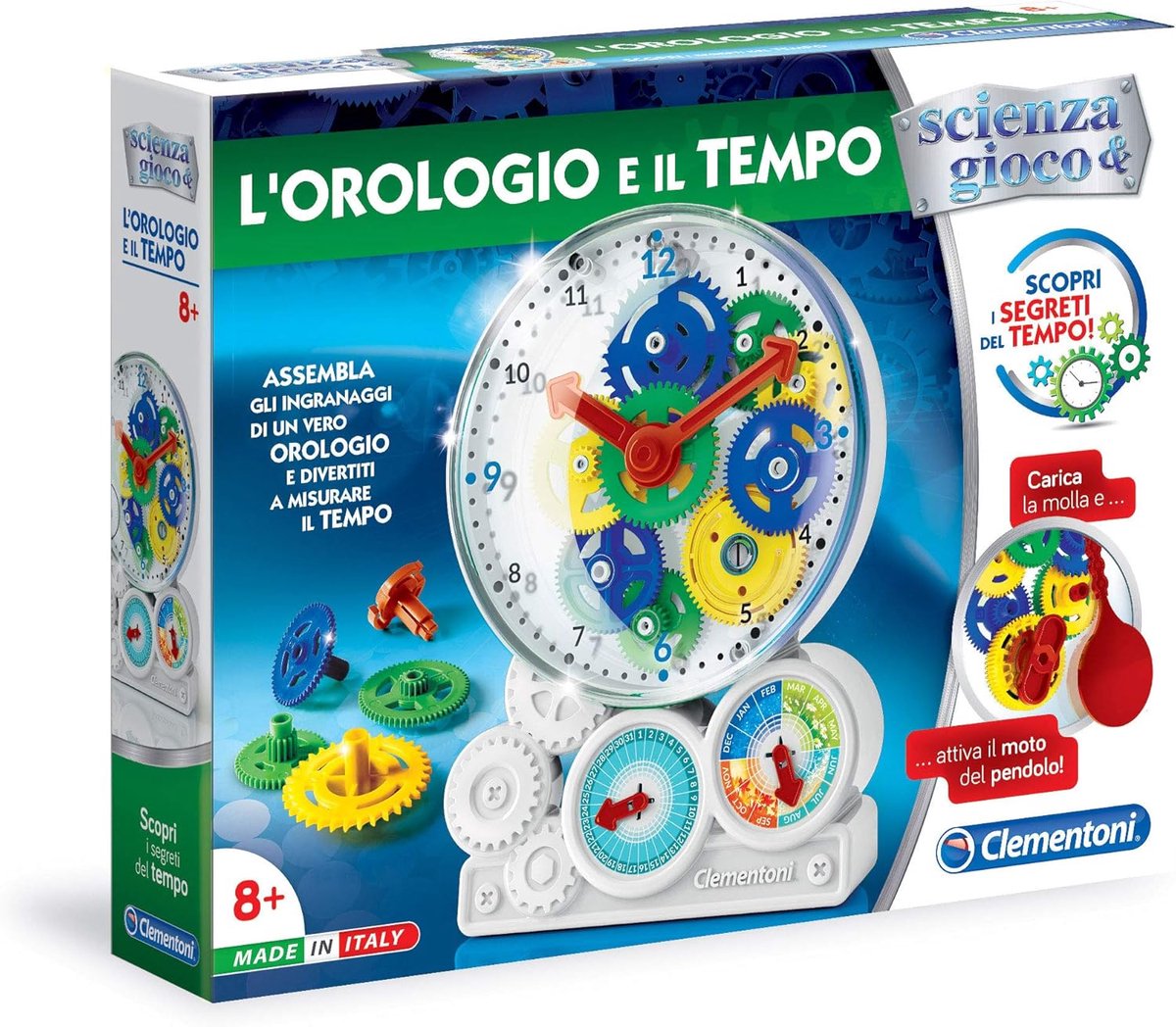 Leerklok met Pendule voor Kinderen: Tijd Leren Spelenderwijs