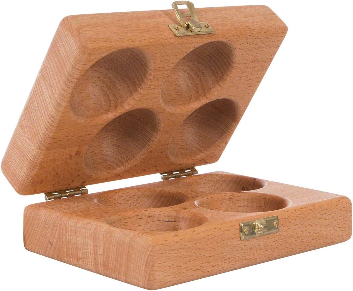 Houten Opbergkist voor 4 Theraband Handtrainers - Compacte Houten Box