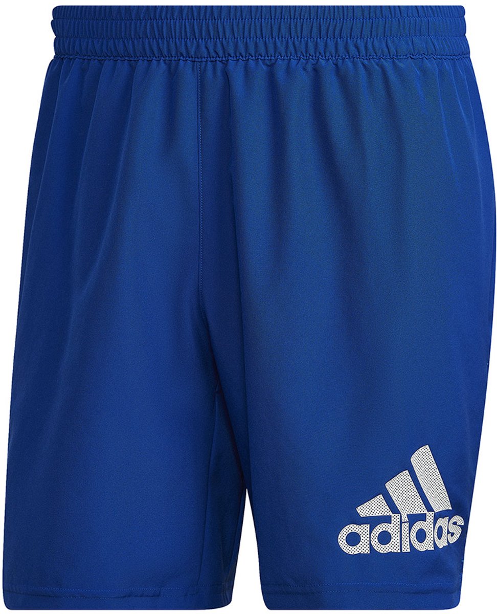 adidas Short Heren Run It Blauw