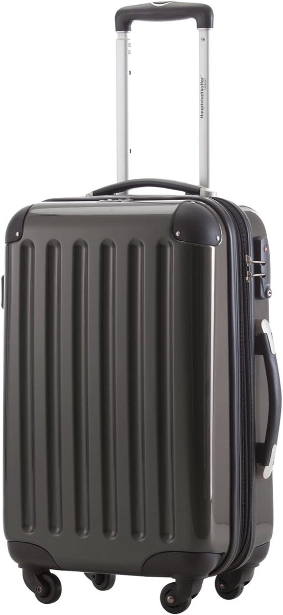 Handbagage Koffer - Reiskoffer Trolley - Vliegreizen - TSA Cijferslot - 55x35x20 cm - Grafiet