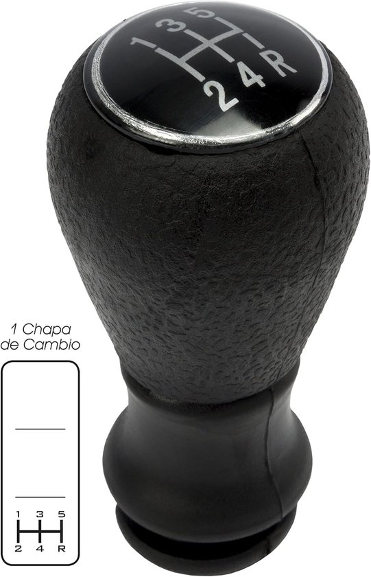 Universele Versnellingspookknop Zwart - Comfortabele Vervanging van universele — afbeelding 2