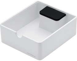 Klopbox voor Espresso Koffiedik - Compacte Metalen Koffieafvalbak met Antislip Basis