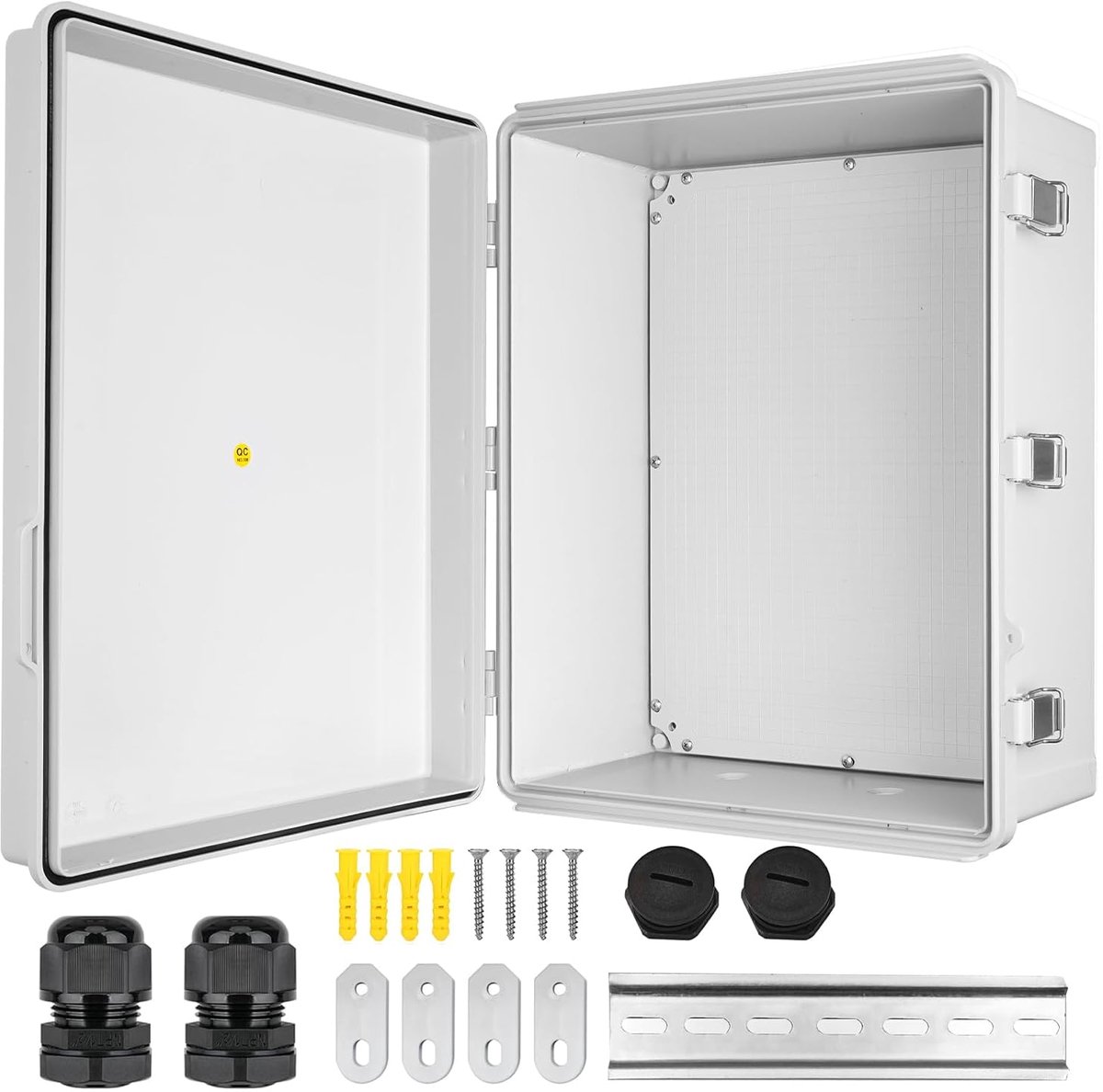 Verdeelkast Opbouw - Schakelkast Elektrisch - Buiten Installatie - IP66 Waterdicht - 430x530x200mm - Grijs