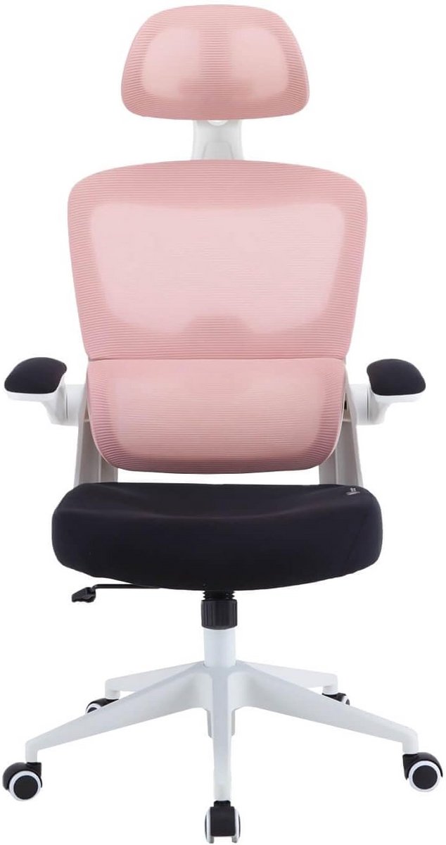Gaming Stoel - Ergonomische Stoel - Thuiswerken Kantoor - Verstelbare Armleuningen - 80x45x95cm - Meerkleurig