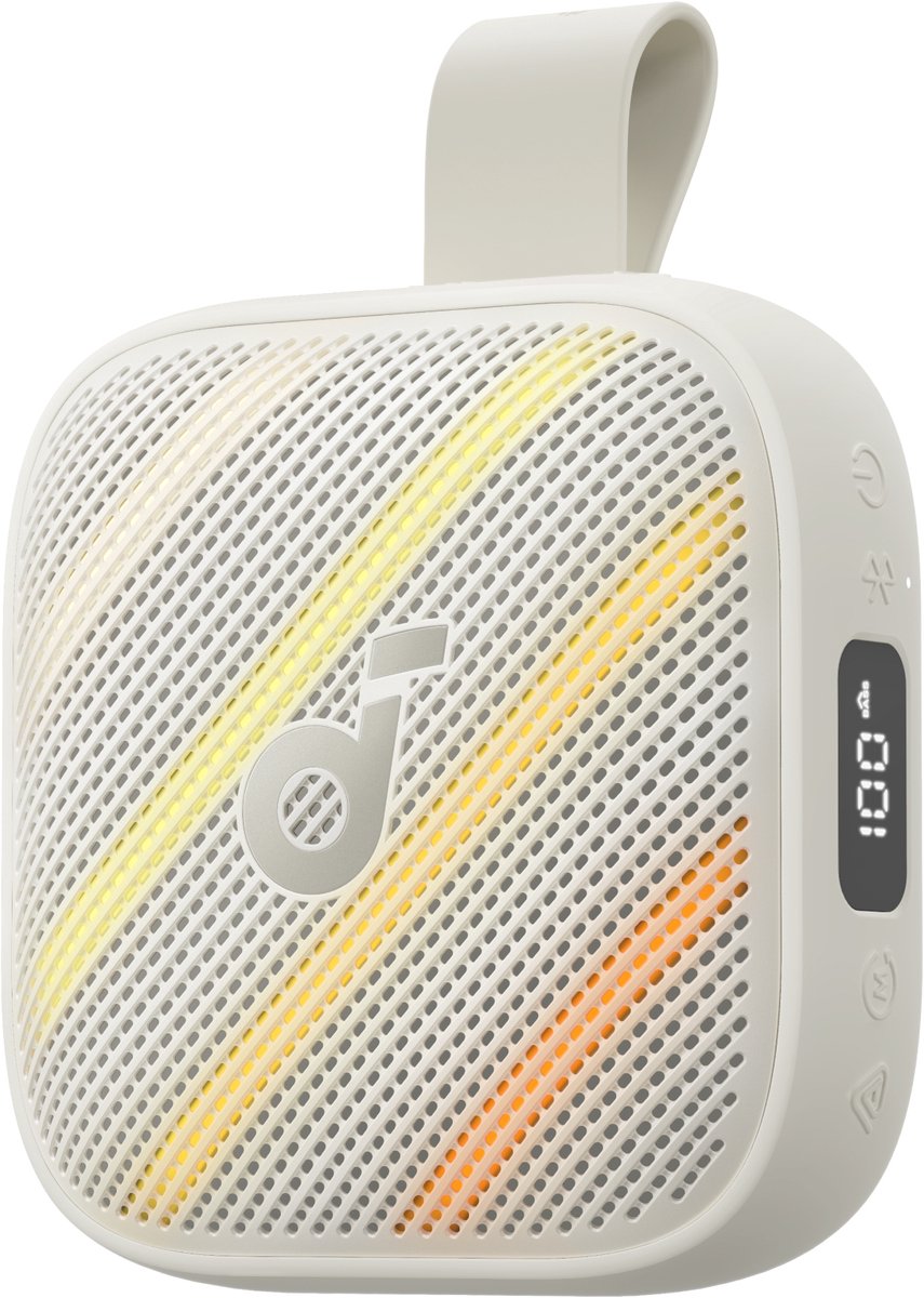 Anker Boom Go 3i - Feestluidspreker - Beige - 15W