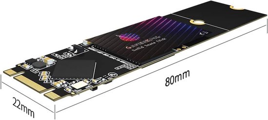 Interne SSD - Snelle Opslag - Computer Upgrade - Compacte Vormfactor - M.2 2280 van Merkloos — afbeelding 4
