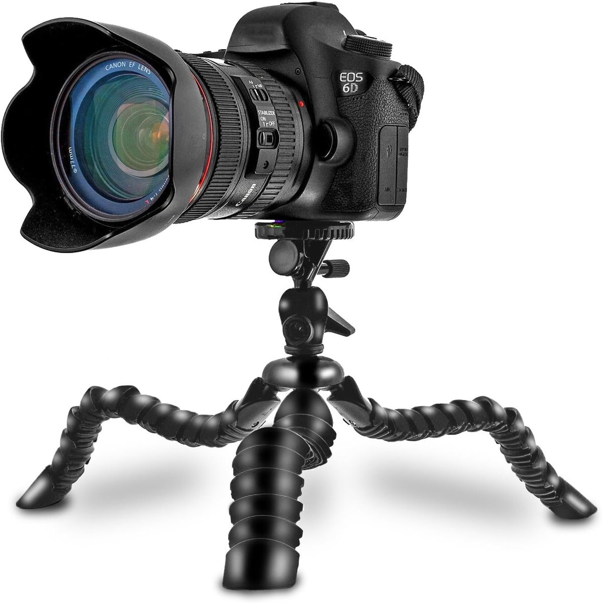 Flexibel Camera Statief - Lichtgewicht & Draagbaar voor DSLR/Systeemcamera's