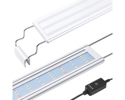 Full Spectrum LED Aquarium Lamp - 60-80cm - Met Timer - Plantengroei Verlichting