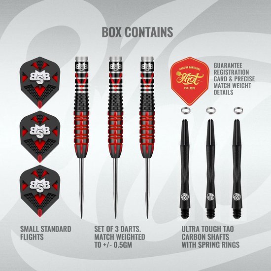 Tungsten Dartpijlen 90% - Profesionele Set, Verkrijgbaar in Meerdere Gewichten — afbeelding 4