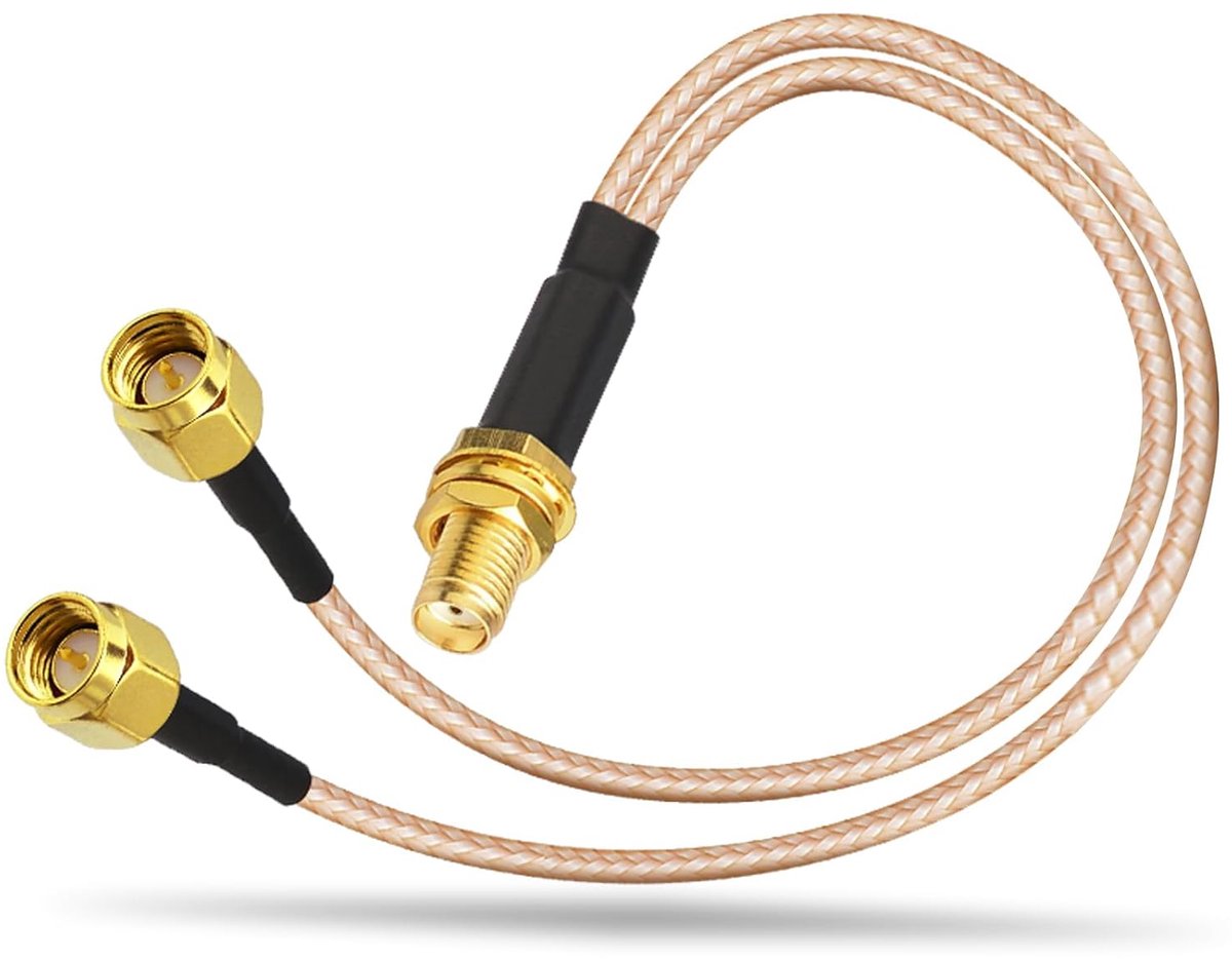 SMA Splitter Kabel 15 cm voor 4G LTE Router Modem en Hotspot