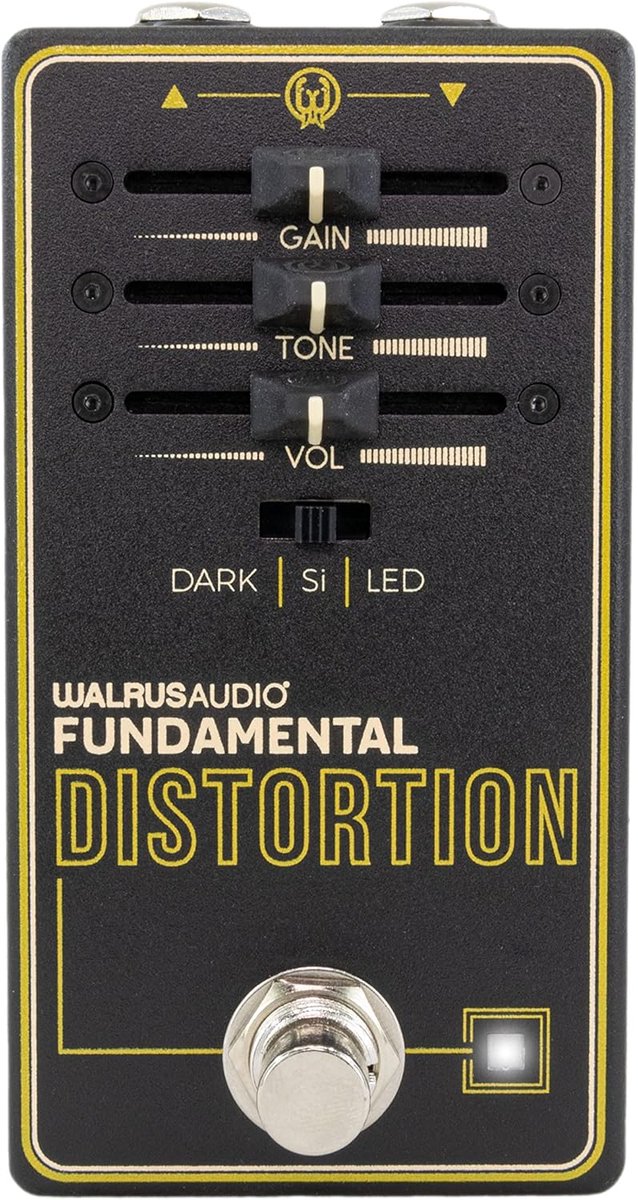 Krachtige Gitaar Distortion Pedaal met Tone en Volume Regelaars