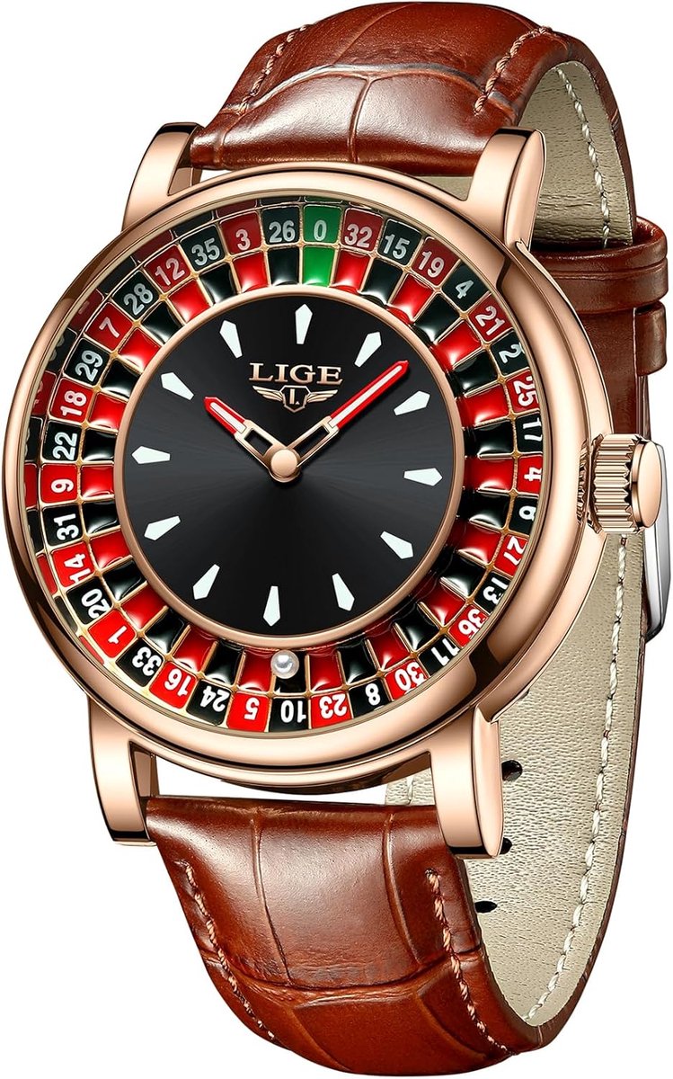 Heren Polshorloge - Analoge Klok - Zakelijk Dragen - Geskeletteerd Uurwerk - 45mm Kastdiameter - Zilverkleurig