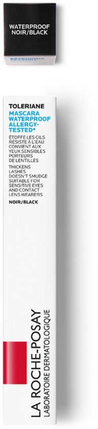La Roche-Posay Toleriane Waterproof Mascara voor gevoelige ogen Zwart