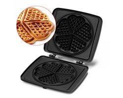Plaques de cuisson à gaufres FriFri - Forme de cœur